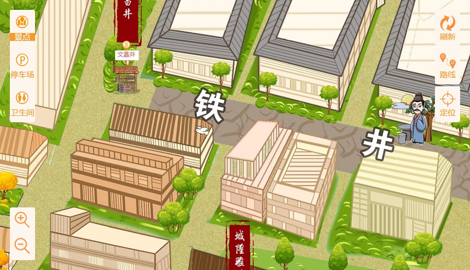 普陀智慧景区：手绘地图与语音导览的完美融合