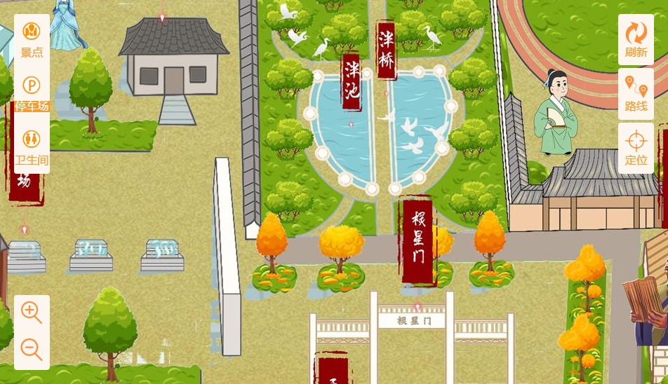 普陀手绘地图景区语音讲解导览系统：智慧景区建设的基石